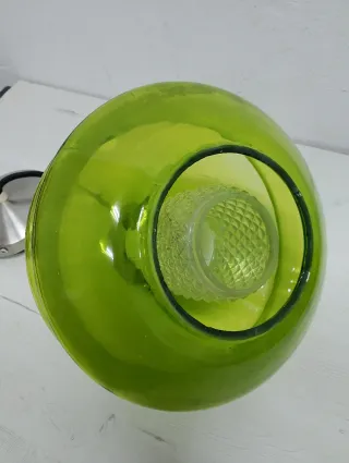 Lámpara colgante Murano verde