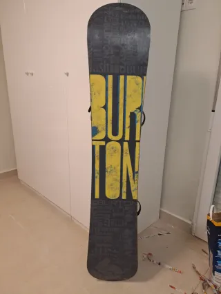 Tabla Snowboard Burton Clash 155 + Fijaciones