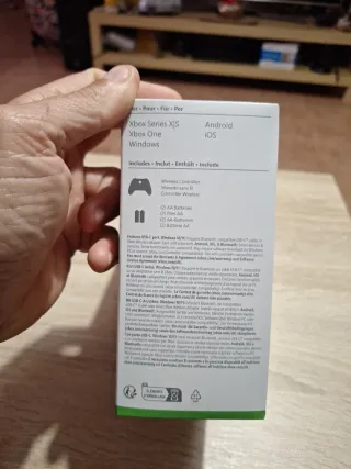 Controller Xbox Wireless Carbon Black Series X|S