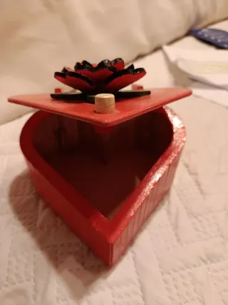 Joyero Corazón Hecho a Mano