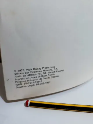 Cuento "La Cenicienta" Disney. (Montena. 1982)