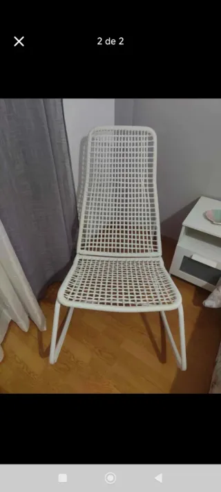 Mecedora Ikea Blanca