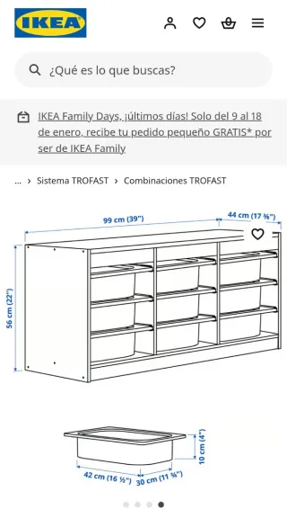 Mueble IKEA madera