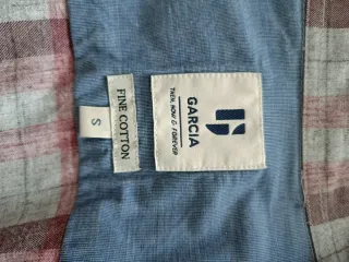 Camisa de cuadros talla S