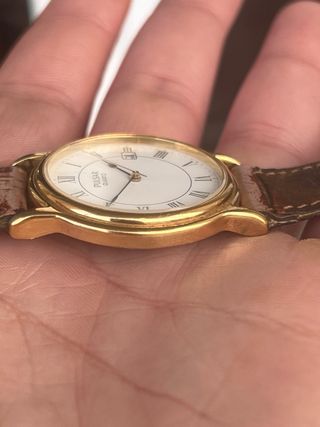 Reloj Pulsar Quartz Vintage Dorado 35 mm. No Funci