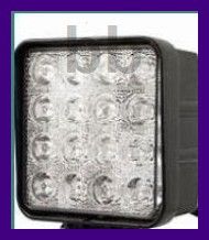 FAROS FOCOS LED 48W cuadrado