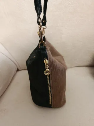 Bolso Piel y Pelo Vintage