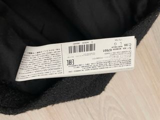 Falda Mango Negra Talla L con forro interior