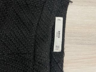 Falda Mango Negra Talla L con forro interior