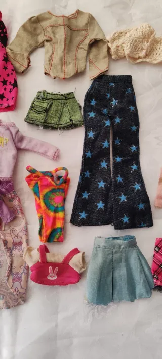 Lote Ropa Muñecas Barbie