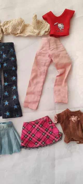 Lote Ropa Muñecas Barbie