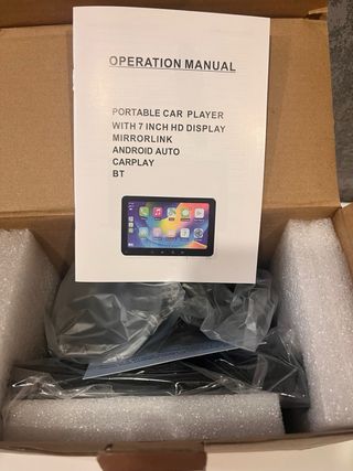 Pantalla Coche 7 Carplay Android Auto Inalámbrico