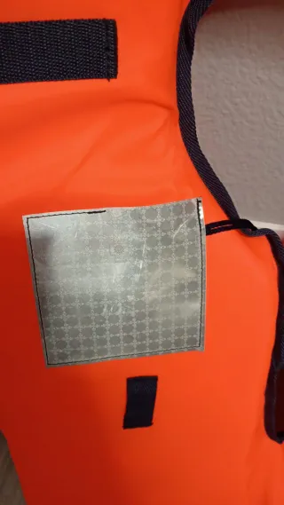 Chaleco salvavidas naranja