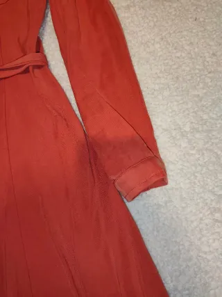 Vestido camisero Merletti Teja