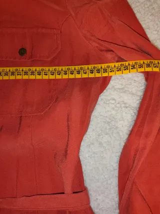 Vestido camisero Merletti Teja