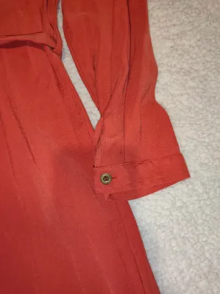 Vestido camisero Merletti Teja