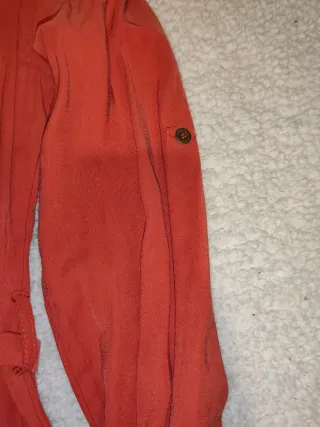 Vestido camisero Merletti Teja