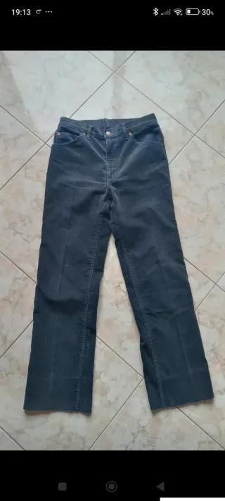 Pantaloni Levi's in velluto grigio