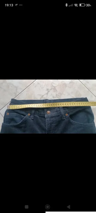 Pantaloni Levi's in velluto grigio