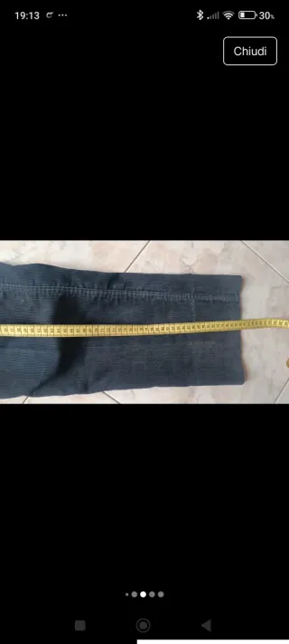 Pantaloni Levi's in velluto grigio