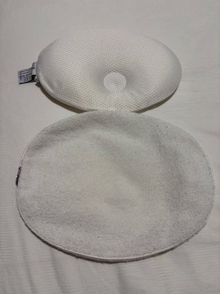 Cojín bebé ergonómico con hueco antiplagiocefalia