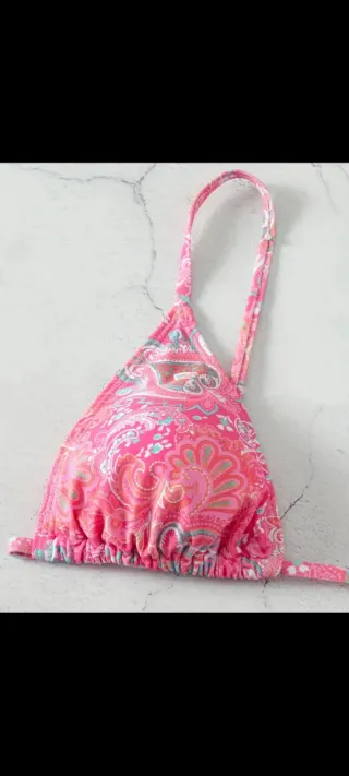 Bikini Shein Talla L Estampado Floral