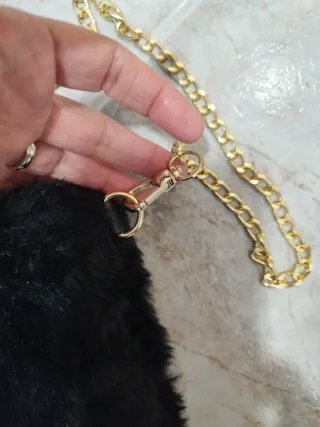 Bolso pelo negro sin estrenar