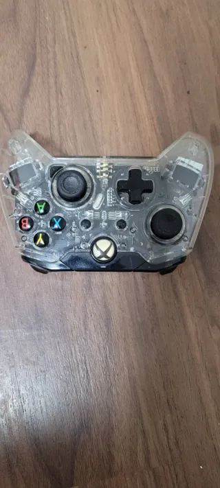 Controller Xbox AfterGlow Trasparente