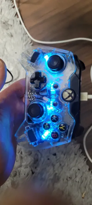Controller Xbox AfterGlow Trasparente