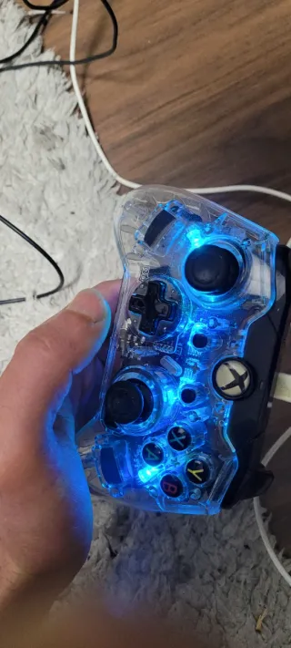 Controller Xbox AfterGlow Trasparente