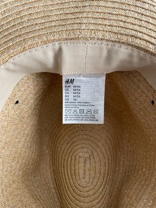 Sombrero de paja H&M