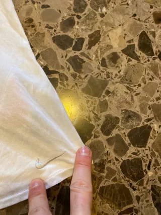 Camiseta Nike deportiva blanca Talla M