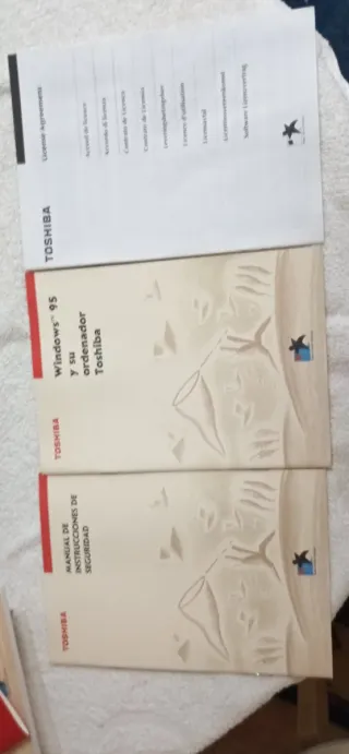 Toshiba Libretto BACT Ordenador Portátil Vintage