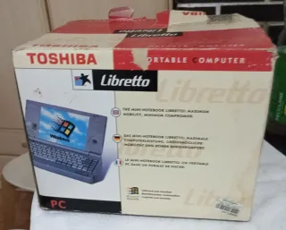 Toshiba Libretto BACT Ordenador Portátil Vintage