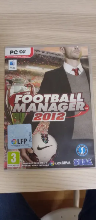 Football Manager 2012 PC/Mac DVD