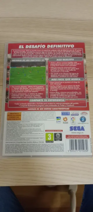 Football Manager 2012 PC/Mac DVD