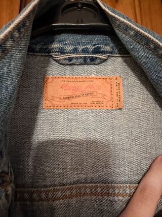 Chaqueta vaquera Mango Man talla XL – denim clásic
