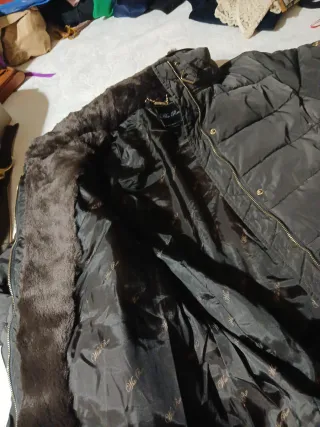 Cappotto donna 3/4 marrone scuro