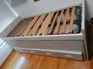 Cama nido con cajonera