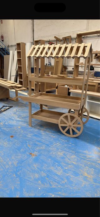 Alquiler Candy Bar madera eventos/ Mesa Dulces