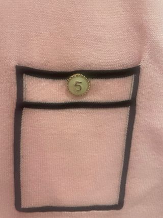 Rebeca La Cuadra Talla M/38 Rosa estilo chanel