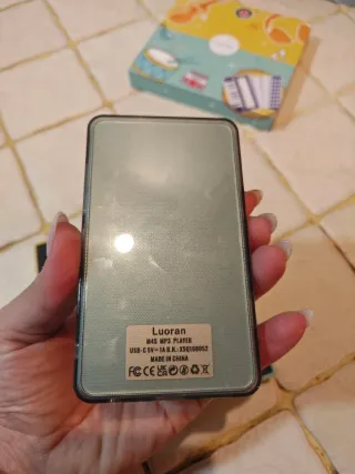 Reproductor MP3/Vídeo Android Negro