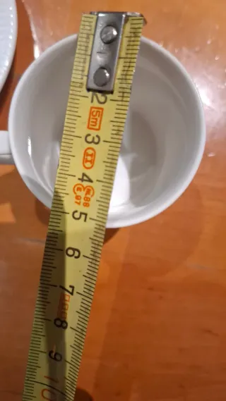 Juego café Arzberg porcelana blanco