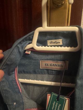 Camisa vaquera El Ganso azul