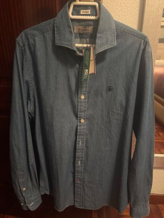 Camisa vaquera El Ganso azul
