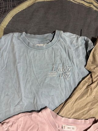 Lote 3 Camisetas Mango