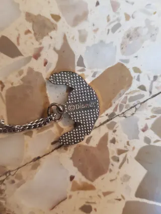 Collar de Stitch azul y rosa