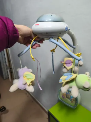 Móvil Cuna con Luz y Proyector