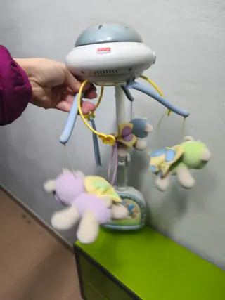 Móvil Cuna con Luz y Proyector