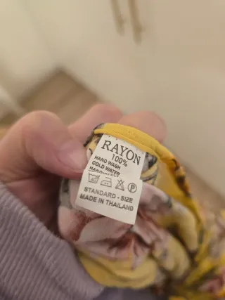 Vestido largo Tailandia multicolor